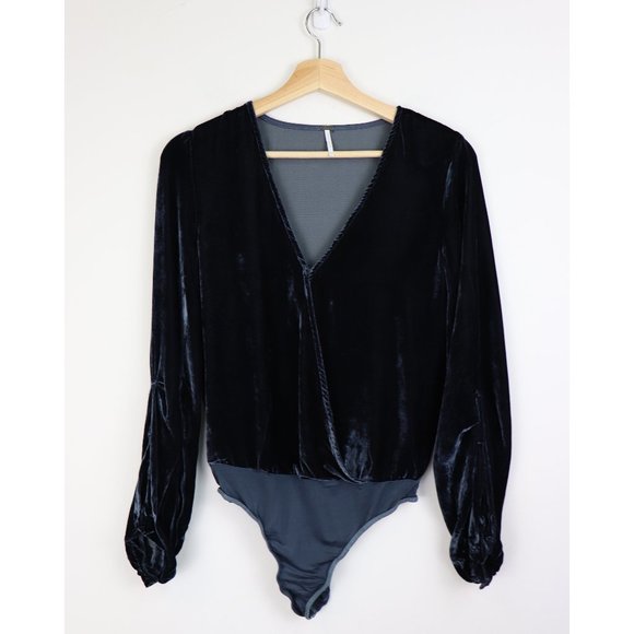 NEW Young, Fabulous & Broke Jayce Bodysuit Blue XS - Picture 4 of 8